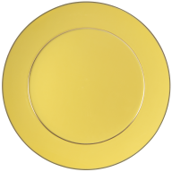 Speiseteller, Form "No 41", "Urban Colors", gelb, gold, Ø 29 cm