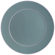 Dinner Plate, Shape "No 41", "The Original", plain, petrol, Ø 29 cm