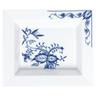Vide-Poche mittel, Zwiebelmuster "Style" kobaltblau, weißer Rand, 16 x 13,5 cm