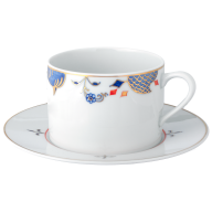 Cappuccinotasse, Noble Blue, Zwiebelkante, V 0,25 l