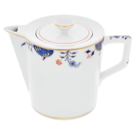 Kanne, Form "No 41", Noble Blue, Zwiebelkante, V 0,75 l