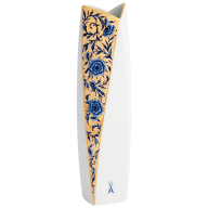 Vase, "Blauer Brokat", H 29 cm