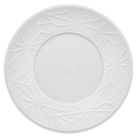 Brotteller, Biskuit, Weiß, Form "Vitruv Graphic", Ø 18 cm