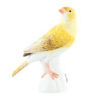 Vogel Kanarienvogel, Bunt staffiert, H 10 cm