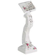 Monkey Orchestra Music Stand, desk with roses and notes, H 9 cm