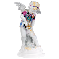 Amor mit Shirt, Meissener Dekorwelten, H 29 cm