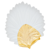 Ananasblatt, Glanzgold, L 24 cm